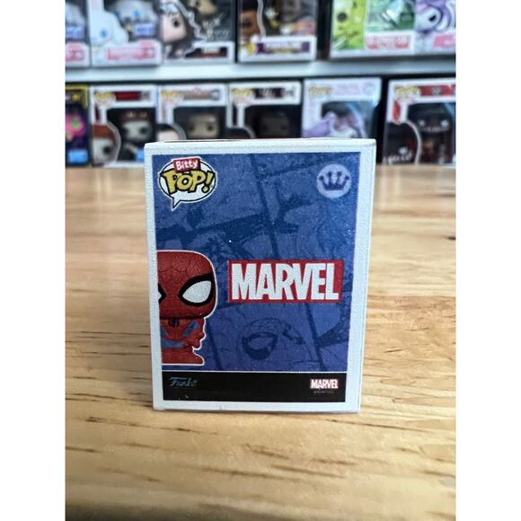BITTY Spider-man 1-Inch Funko Pop Marvel Comics Vinyl Stan Lee Peter Parker - Picture 3 of 6